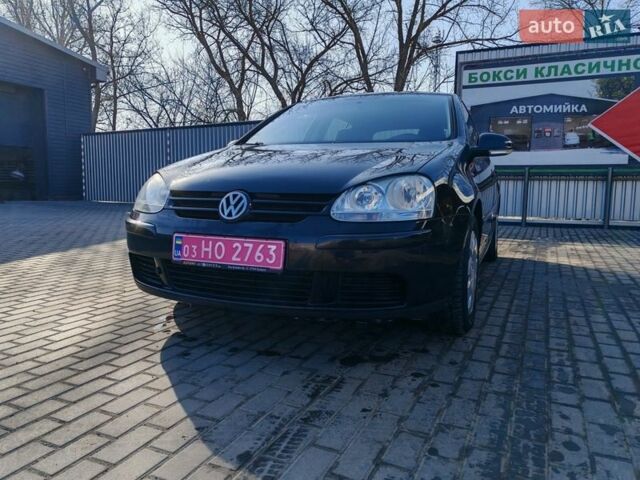 Черный Фольксваген Гольф, объемом двигателя 1.6 л и пробегом 227 тыс. км за 6200 $, фото 1 на Automoto.ua