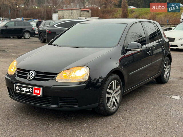 Черный Фольксваген Гольф, объемом двигателя 1.4 л и пробегом 163 тыс. км за 5990 $, фото 1 на Automoto.ua