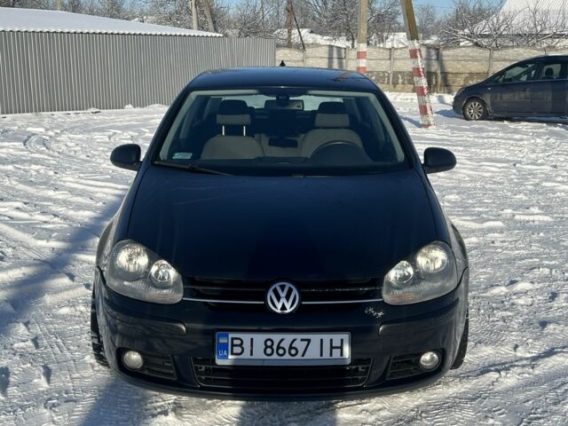 Чорний Фольксваген Гольф, об'ємом двигуна 2 л та пробігом 320 тис. км за 5800 $, фото 1 на Automoto.ua