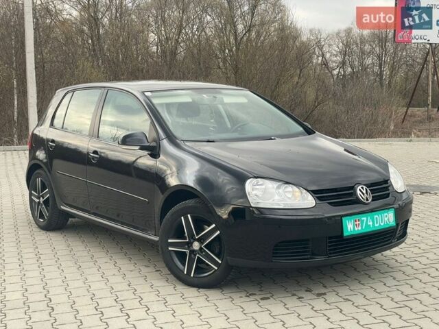 Черный Фольксваген Гольф, объемом двигателя 1.4 л и пробегом 204 тыс. км за 5950 $, фото 1 на Automoto.ua