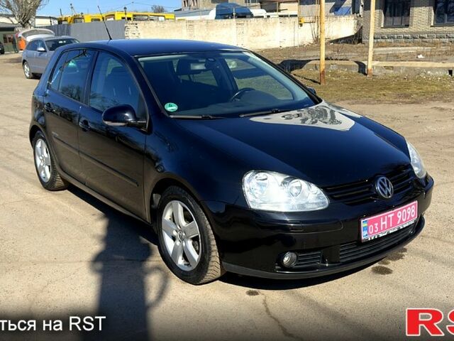 Черный Фольксваген Гольф, объемом двигателя 1.4 л и пробегом 190 тыс. км за 6100 $, фото 1 на Automoto.ua