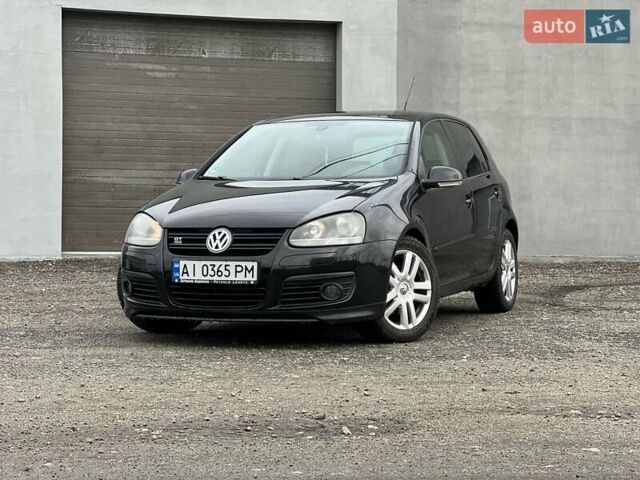 Черный Фольксваген Гольф, объемом двигателя 1.4 л и пробегом 213 тыс. км за 5900 $, фото 1 на Automoto.ua