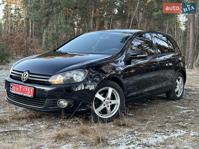 Черный Фольксваген Гольф, объемом двигателя 1.4 л и пробегом 215 тыс. км за 6700 $, фото 1 на Automoto.ua