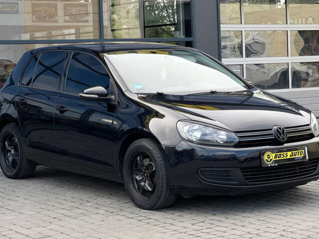 Черный Фольксваген Гольф, объемом двигателя 1.4 л и пробегом 218 тыс. км за 7000 $, фото 1 на Automoto.ua