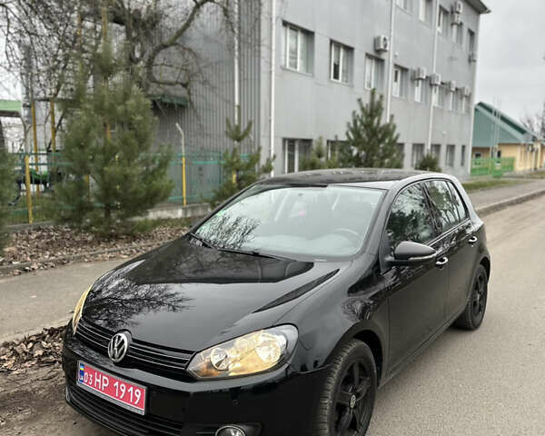 Черный Фольксваген Гольф, объемом двигателя 1.4 л и пробегом 171 тыс. км за 8200 $, фото 1 на Automoto.ua