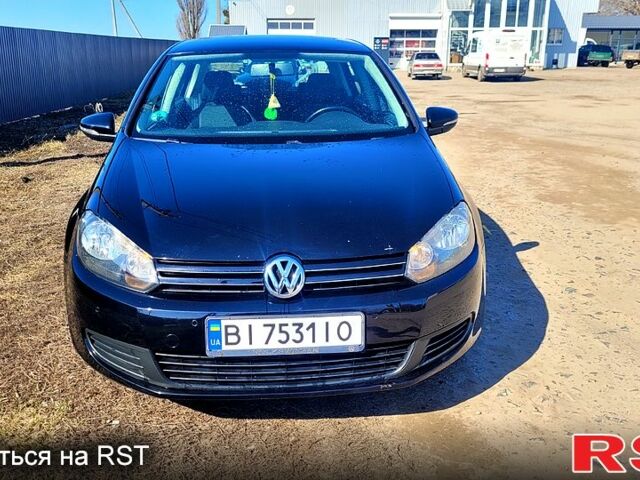 Черный Фольксваген Гольф, объемом двигателя 1.4 л и пробегом 230 тыс. км за 7600 $, фото 1 на Automoto.ua