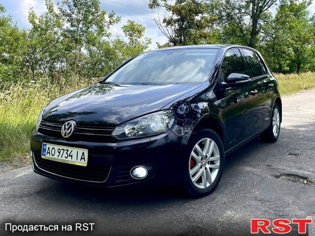 Черный Фольксваген Гольф, объемом двигателя 1.4 л и пробегом 285 тыс. км за 7500 $, фото 1 на Automoto.ua