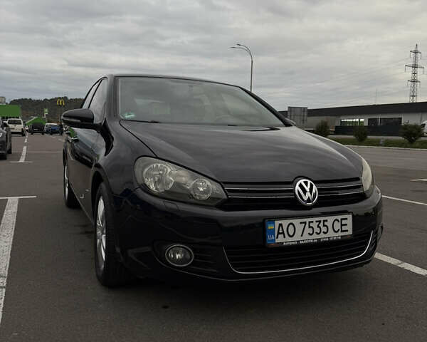 Черный Фольксваген Гольф, объемом двигателя 1.4 л и пробегом 175 тыс. км за 8700 $, фото 1 на Automoto.ua