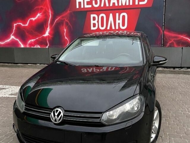 Черный Фольксваген Гольф, объемом двигателя 1.6 л и пробегом 210 тыс. км за 7200 $, фото 1 на Automoto.ua