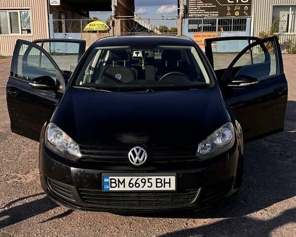 Черный Фольксваген Гольф, объемом двигателя 1.2 л и пробегом 192 тыс. км за 6300 $, фото 1 на Automoto.ua