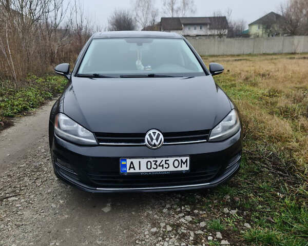 Черный Фольксваген Гольф, объемом двигателя 2 л и пробегом 217 тыс. км за 15000 $, фото 1 на Automoto.ua