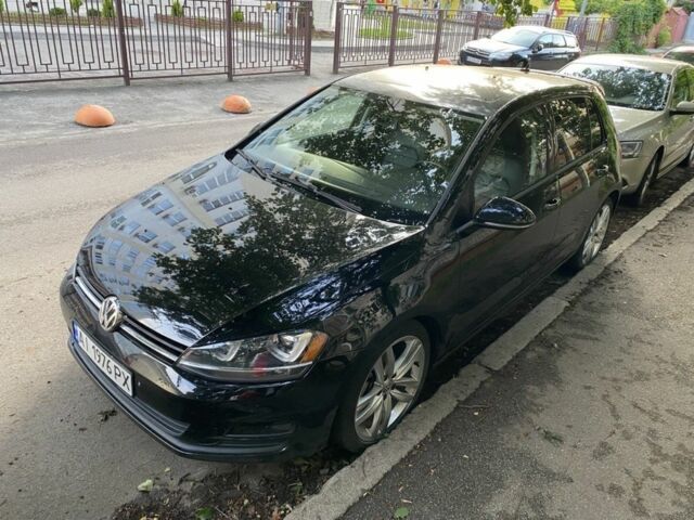 Черный Фольксваген Гольф, объемом двигателя 2 л и пробегом 205 тыс. км за 11500 $, фото 1 на Automoto.ua