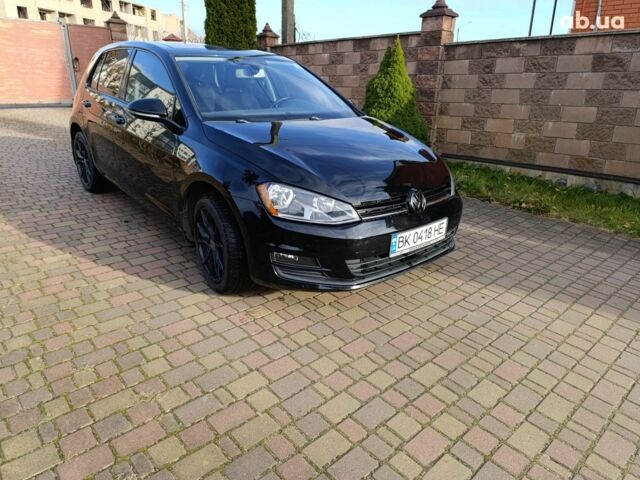 Черный Фольксваген Гольф, объемом двигателя 2 л и пробегом 185 тыс. км за 13700 $, фото 1 на Automoto.ua