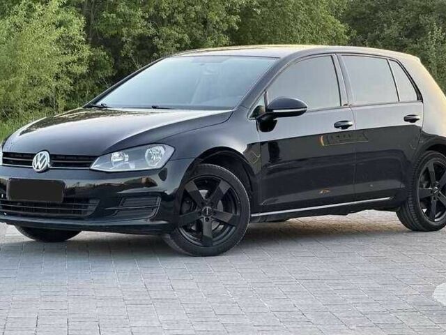 Черный Фольксваген Гольф, объемом двигателя 1.8 л и пробегом 110 тыс. км за 9000 $, фото 1 на Automoto.ua