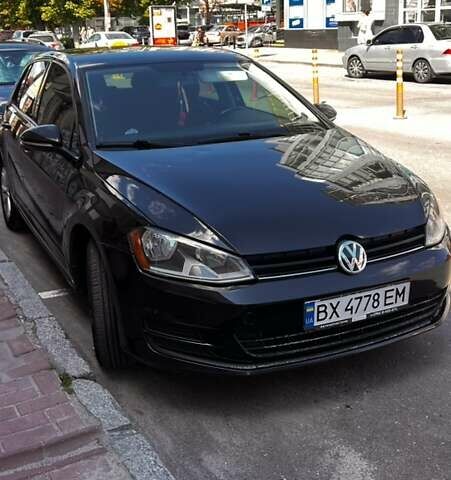 Черный Фольксваген Гольф, объемом двигателя 1.8 л и пробегом 130 тыс. км за 12000 $, фото 1 на Automoto.ua