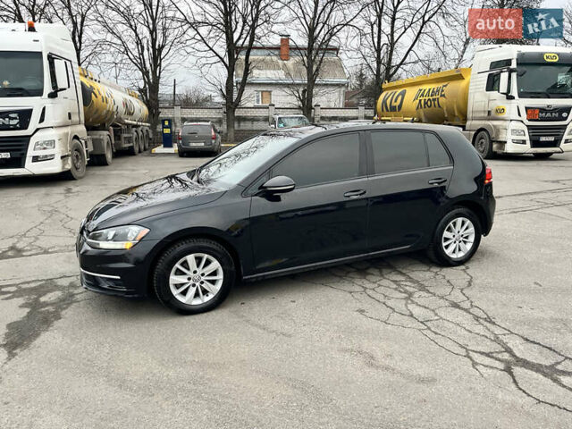 Черный Фольксваген Гольф, объемом двигателя 1.8 л и пробегом 116 тыс. км за 13500 $, фото 1 на Automoto.ua