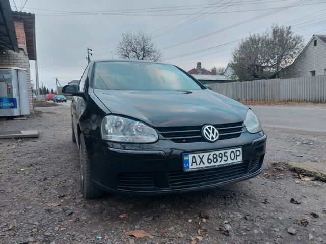 Черный Фольксваген Гольф, объемом двигателя 1.4 л и пробегом 240 тыс. км за 4600 $, фото 1 на Automoto.ua