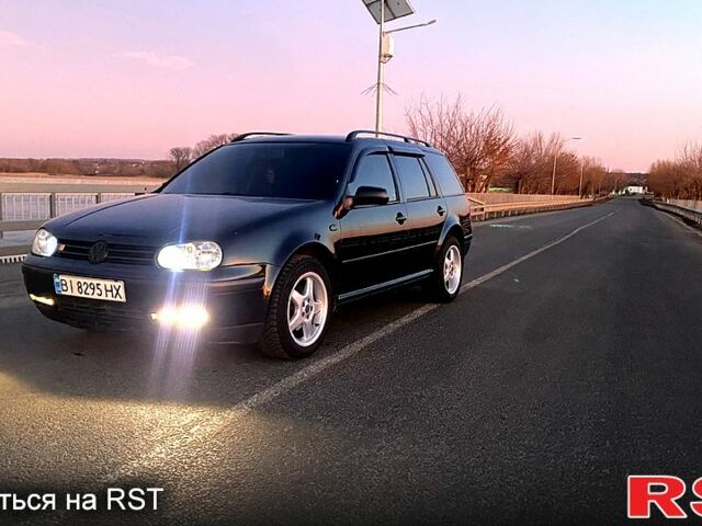 Черный Фольксваген Гольф, объемом двигателя 2 л и пробегом 290 тыс. км за 4000 $, фото 1 на Automoto.ua