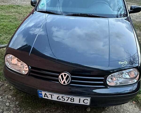Черный Фольксваген Гольф, объемом двигателя 1.6 л и пробегом 167 тыс. км за 3600 $, фото 1 на Automoto.ua