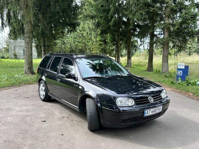 Черный Фольксваген Гольф, объемом двигателя 1.6 л и пробегом 257 тыс. км за 3800 $, фото 1 на Automoto.ua
