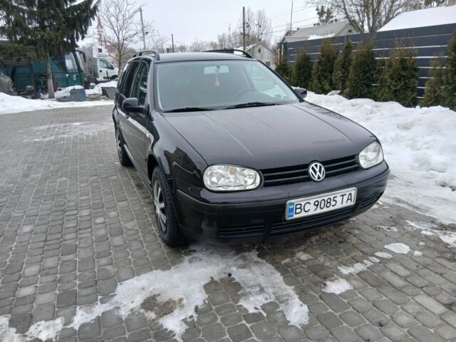 Черный Фольксваген Гольф, объемом двигателя 1.6 л и пробегом 185 тыс. км за 3500 $, фото 1 на Automoto.ua