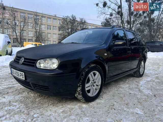 Черный Фольксваген Гольф, объемом двигателя 1.6 л и пробегом 165 тыс. км за 5300 $, фото 1 на Automoto.ua