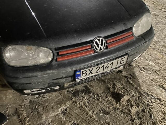 Черный Фольксваген Гольф, объемом двигателя 1.6 л и пробегом 320 тыс. км за 4500 $, фото 1 на Automoto.ua