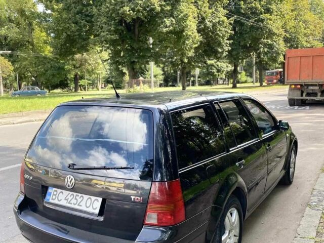 Чорний Фольксваген Гольф, об'ємом двигуна 1.9 л та пробігом 487 тис. км за 3300 $, фото 1 на Automoto.ua