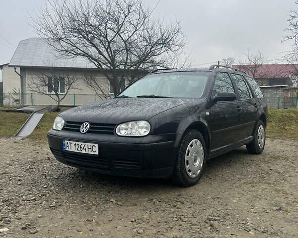 Черный Фольксваген Гольф, объемом двигателя 1.6 л и пробегом 225 тыс. км за 4500 $, фото 1 на Automoto.ua