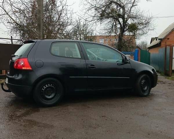 Черный Фольксваген Гольф, объемом двигателя 1.4 л и пробегом 228 тыс. км за 4100 $, фото 1 на Automoto.ua