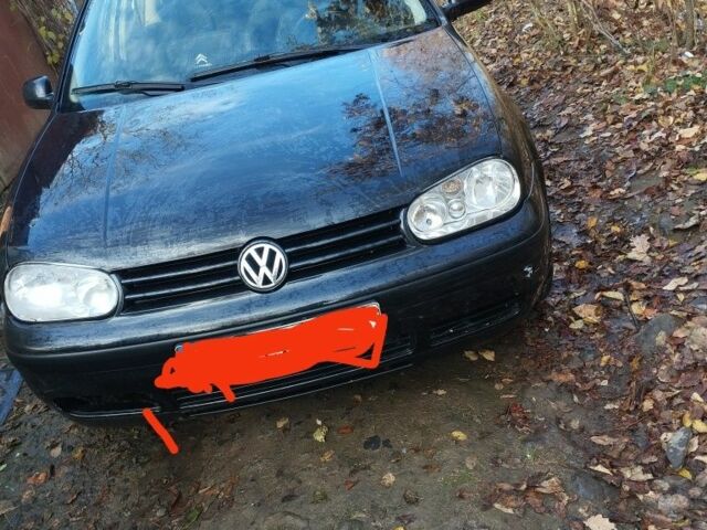 Чорний Фольксваген Гольф, об'ємом двигуна 1.6 л та пробігом 200 тис. км за 700 $, фото 1 на Automoto.ua