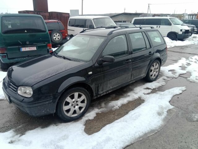 Черный Фольксваген Гольф, объемом двигателя 1.9 л и пробегом 330 тыс. км за 1950 $, фото 1 на Automoto.ua