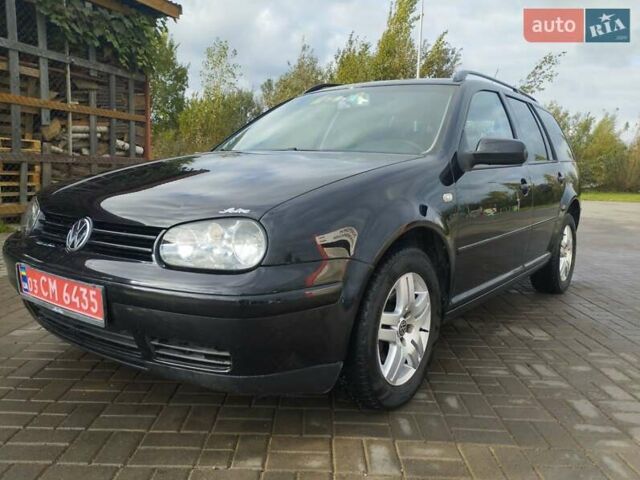 Черный Фольксваген Гольф, объемом двигателя 1.4 л и пробегом 220 тыс. км за 4200 $, фото 1 на Automoto.ua