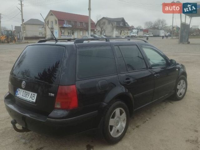 Черный Фольксваген Гольф, объемом двигателя 1.9 л и пробегом 405 тыс. км за 4400 $, фото 1 на Automoto.ua