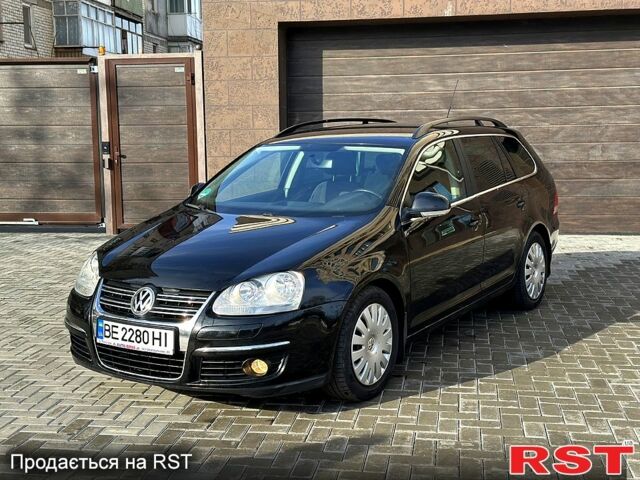 Черный Фольксваген Гольф, объемом двигателя 1.4 л и пробегом 191 тыс. км за 5950 $, фото 1 на Automoto.ua