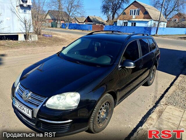 Черный Фольксваген Гольф, объемом двигателя 1.9 л и пробегом 273 тыс. км за 5800 $, фото 1 на Automoto.ua