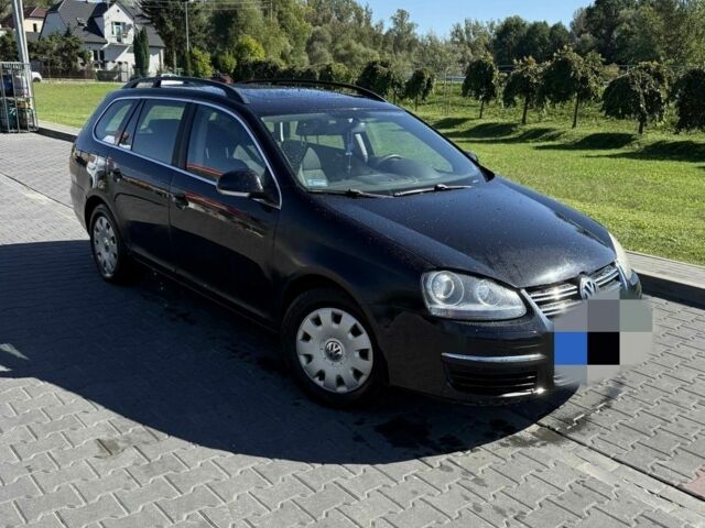 Черный Фольксваген Гольф, объемом двигателя 2 л и пробегом 232 тыс. км за 2400 $, фото 1 на Automoto.ua