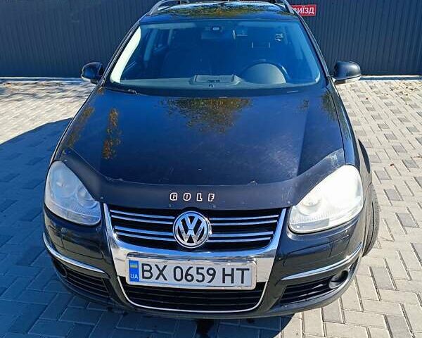 Черный Фольксваген Гольф, объемом двигателя 1.6 л и пробегом 224 тыс. км за 5200 $, фото 1 на Automoto.ua