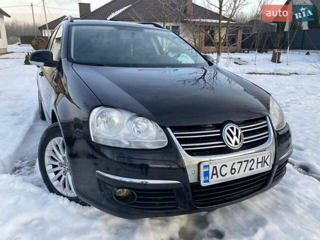 Черный Фольксваген Гольф, объемом двигателя 1.9 л и пробегом 222 тыс. км за 6550 $, фото 1 на Automoto.ua