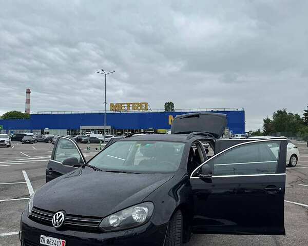 Черный Фольксваген Гольф, объемом двигателя 1.4 л и пробегом 300 тыс. км за 6700 $, фото 1 на Automoto.ua