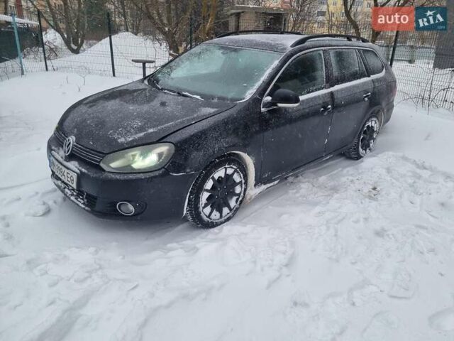 Черный Фольксваген Гольф, объемом двигателя 1.6 л и пробегом 270 тыс. км за 7300 $, фото 1 на Automoto.ua