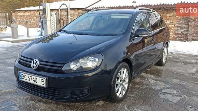 Черный Фольксваген Гольф, объемом двигателя 1.6 л и пробегом 263 тыс. км за 7100 $, фото 1 на Automoto.ua