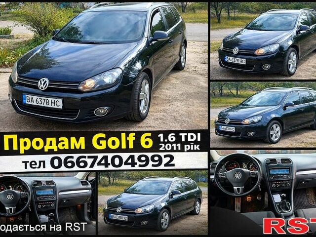 Черный Фольксваген Гольф, объемом двигателя 1.6 л и пробегом 267 тыс. км за 7500 $, фото 1 на Automoto.ua