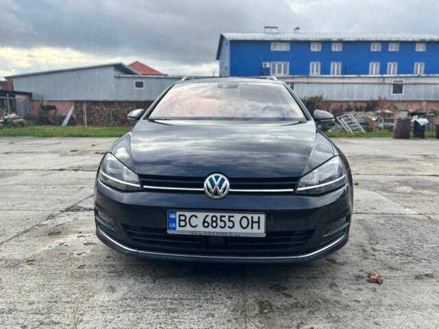 Черный Фольксваген Гольф, объемом двигателя 2 л и пробегом 196 тыс. км за 12800 $, фото 1 на Automoto.ua