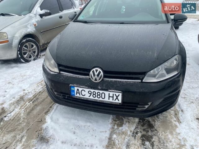 Черный Фольксваген Гольф, объемом двигателя 1.6 л и пробегом 280 тыс. км за 10500 $, фото 1 на Automoto.ua