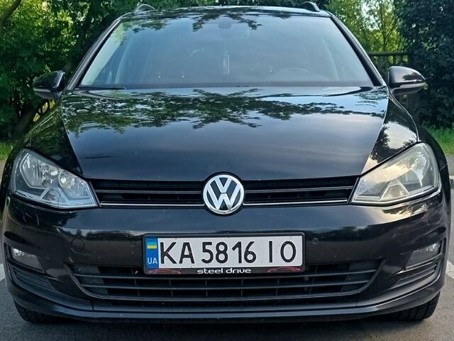 Черный Фольксваген Гольф, объемом двигателя 1.6 л и пробегом 297 тыс. км за 9000 $, фото 1 на Automoto.ua