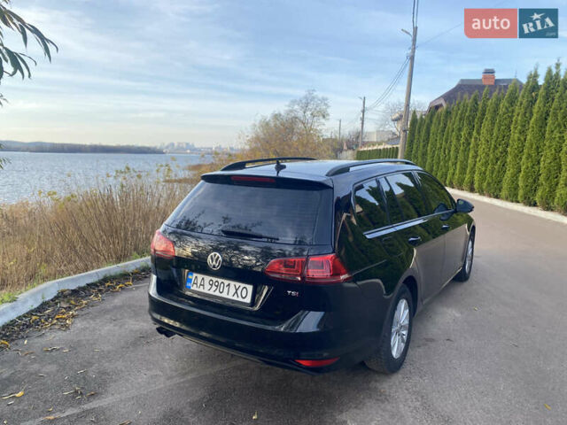 Черный Фольксваген Гольф, объемом двигателя 1.8 л и пробегом 210 тыс. км за 11900 $, фото 1 на Automoto.ua