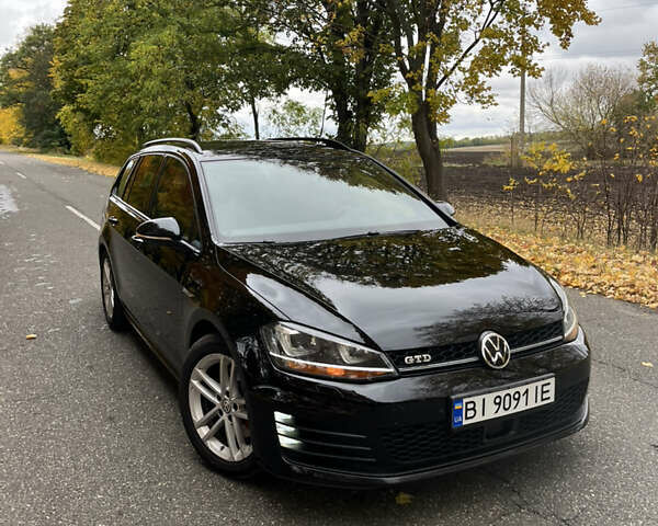 Черный Фольксваген Гольф, объемом двигателя 2 л и пробегом 260 тыс. км за 14500 $, фото 1 на Automoto.ua