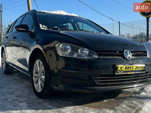 Черный Фольксваген Гольф, объемом двигателя 1.4 л и пробегом 215 тыс. км за 9900 $, фото 1 на Automoto.ua