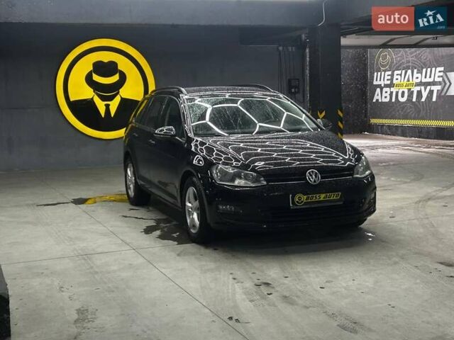 Черный Фольксваген Гольф, объемом двигателя 1.6 л и пробегом 187 тыс. км за 13000 $, фото 1 на Automoto.ua